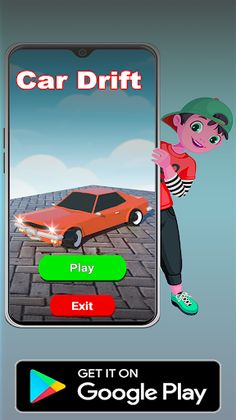 Zigzag Car Drift - Screenshot 1