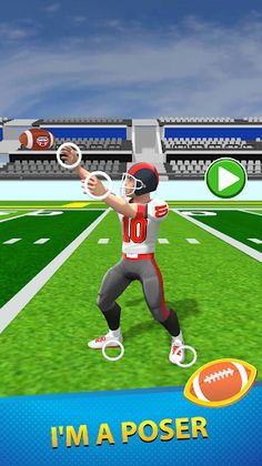 Hyper Touchdown 3D - Screenshot 1