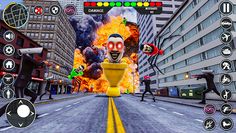 Toilet Monster Adventure Fight - Screenshot 2