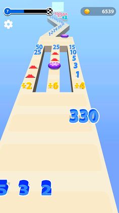 Numbers. Run & Merge Master 3D - Screenshot 2