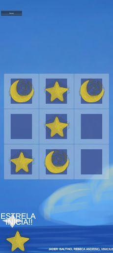 Noite Estrelada: Jogo da Velha - Screenshot 2