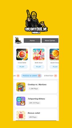 UnlimitedGa.Me Mobile - Screenshot 3