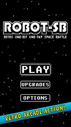 Robot-SB Space Shooter Game - Screenshot 1