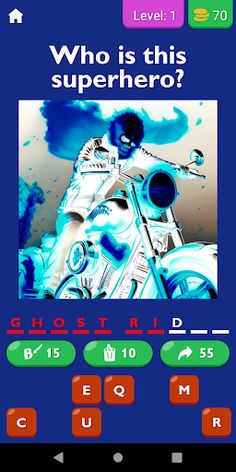 Who Is This Superhero Quiz - Screenshot 1