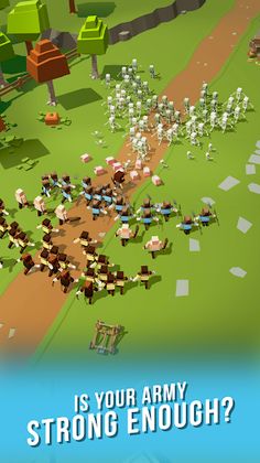 Brickwars - Idle strategy game - Screenshot 1