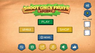 Shoot Girl's Fruits : Duck Sho - Screenshot 1