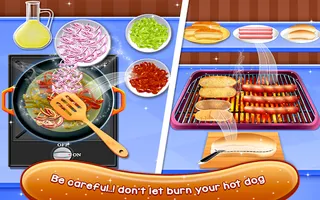 Crazy HotDog Maker Cooking - Screenshot 2