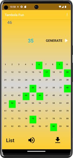Tambola Number Calling Tickets - Screenshot 2