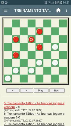 Escola de Combinações Damas - Screenshot 3
