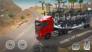 Truck Car Transport Trailer - Screenshot 1