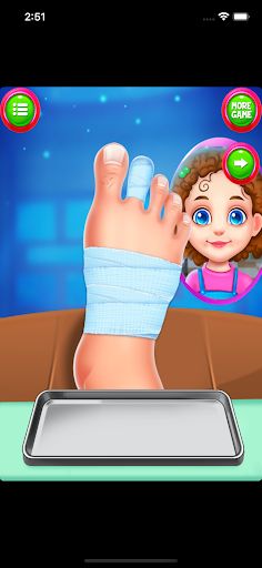 Nail Foot Doctor Hospital Game - Screenshot 2