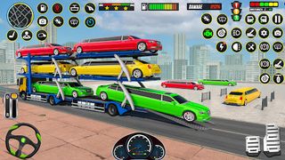 Limo Car Transport Car Games - Screenshot 2
