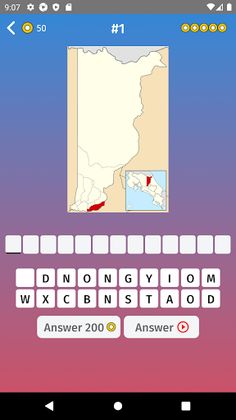 Costa Rica: Provinces & Depart - Screenshot 1