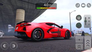 Corvette C8 Supercar: Town - Screenshot 3