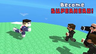 Flying Superhero: Blocky World - Screenshot 1