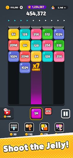 X2 JELLYMERGE - Screenshot 2