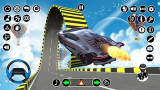 Impossible Mega Car Ramp 3d - Screenshot 2