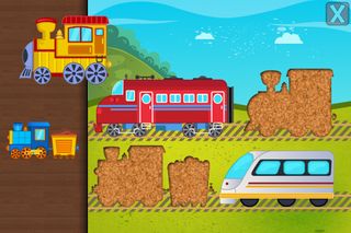Trains Planes Puzzle for Kids - Screenshot 1