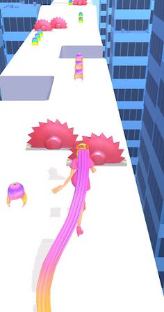 Dancing Hair Challenge 3D - Screenshot 1