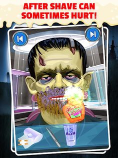 Scary Spooky Shaving Salon - Screenshot 2