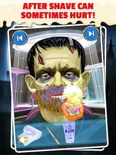 Scary Spooky Shaving Salon - Screenshot 2