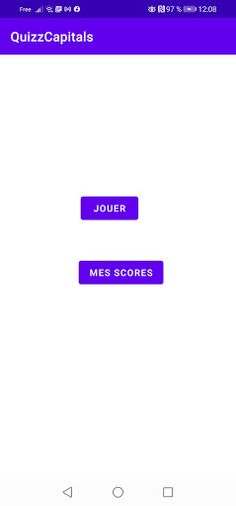 Quiz Capitales - Screenshot 1