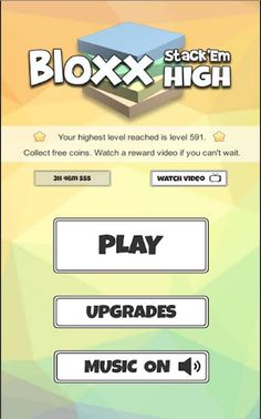 Bloxx: Stack'Em High - Screenshot 1