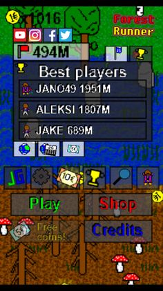 Forest runner - Online - Screenshot 3