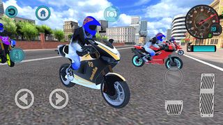 Real Moto Bike City Racing - Screenshot 1