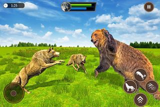 Wolf Simulator Family Sim 3D - Screenshot 2