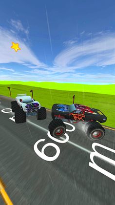 Monster Truck Stunts Car Jumps - Screenshot 3
