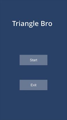 Triangle Bro Jumping Game - Screenshot 1