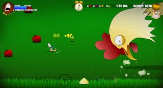 Worm Apple Run Chicken Kill - Screenshot 2