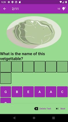 Arrange the Name Vegetables - Screenshot 3