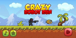 Crazy Robot Run - Screenshot 1