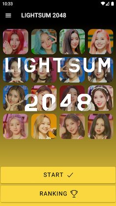 LIGHTSUM 2048 Game - Screenshot 1