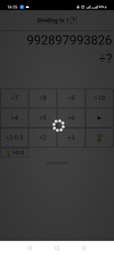 Dividing to 1 - Screenshot 1