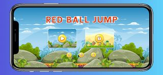 Red Ball Bounce Stunt Crazy - Screenshot 2