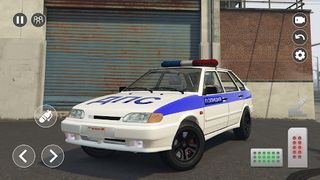 Авто Полиция Лада 2114 Краш - Screenshot 1
