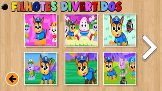 Dog Patrol Game Quebra Cabeça - Screenshot 1