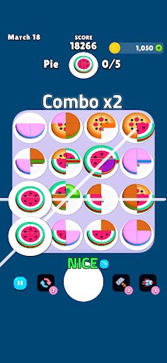 Quarter Pie : Color Rings Game - Screenshot 1