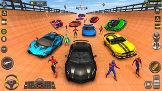 Superhero Game: Ramp Car Stunt - Screenshot 2