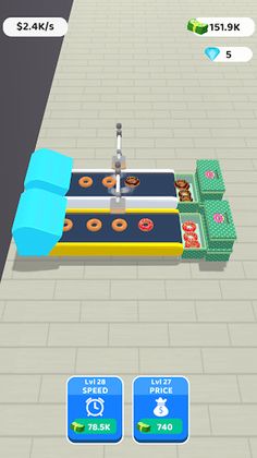 Donut Factory 3D - Screenshot 2