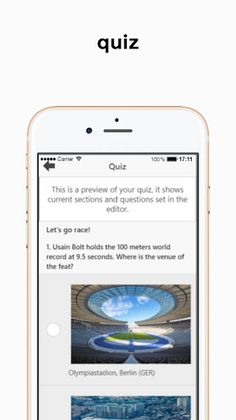 Athletics world record quiz - Screenshot 2