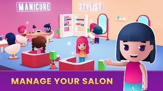 Idle Beauty Salon Clicker - Screenshot 1