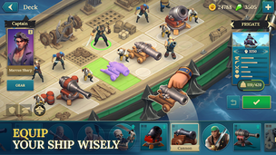 Pirate Ships・Build and Fight - Screenshot 2