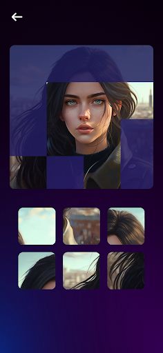 AI: Beautiful Girl Puzzles - Screenshot 3