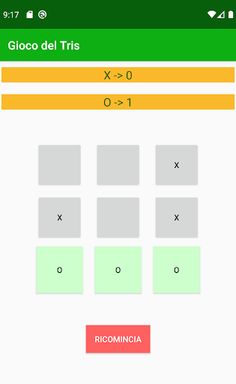 Gioco del Tris - Screenshot 2