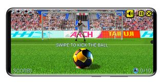 Soccer Penalty Kick Players - Screenshot 2