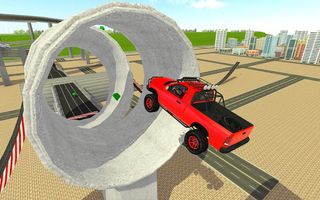 Offroad SUV Stunt Jeep Driving - Screenshot 1